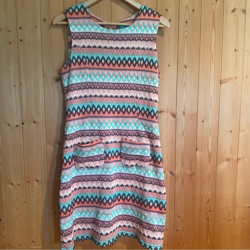 Geo Print Dress
